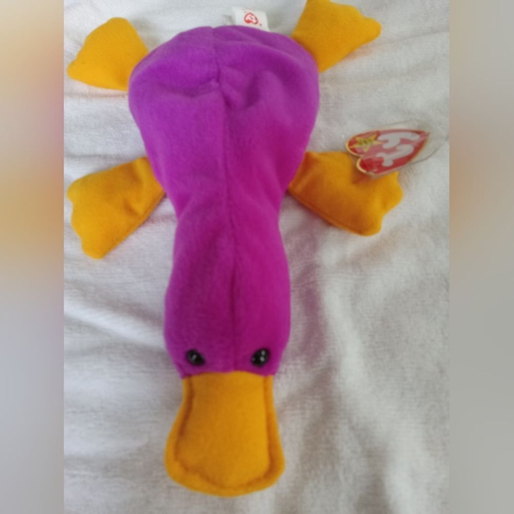 RARE/RETIRED ORIGINAL Ty Patti the Platypus. 1993. COLLECTOR ITEM.